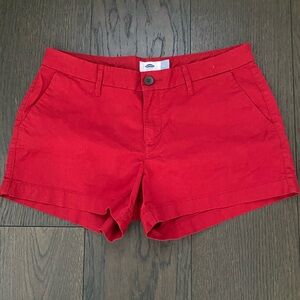 Women’s Red Old Navy Shorts Size 4